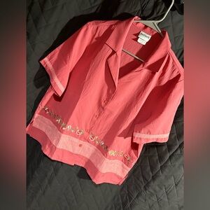 BonWorth Coral Blouse